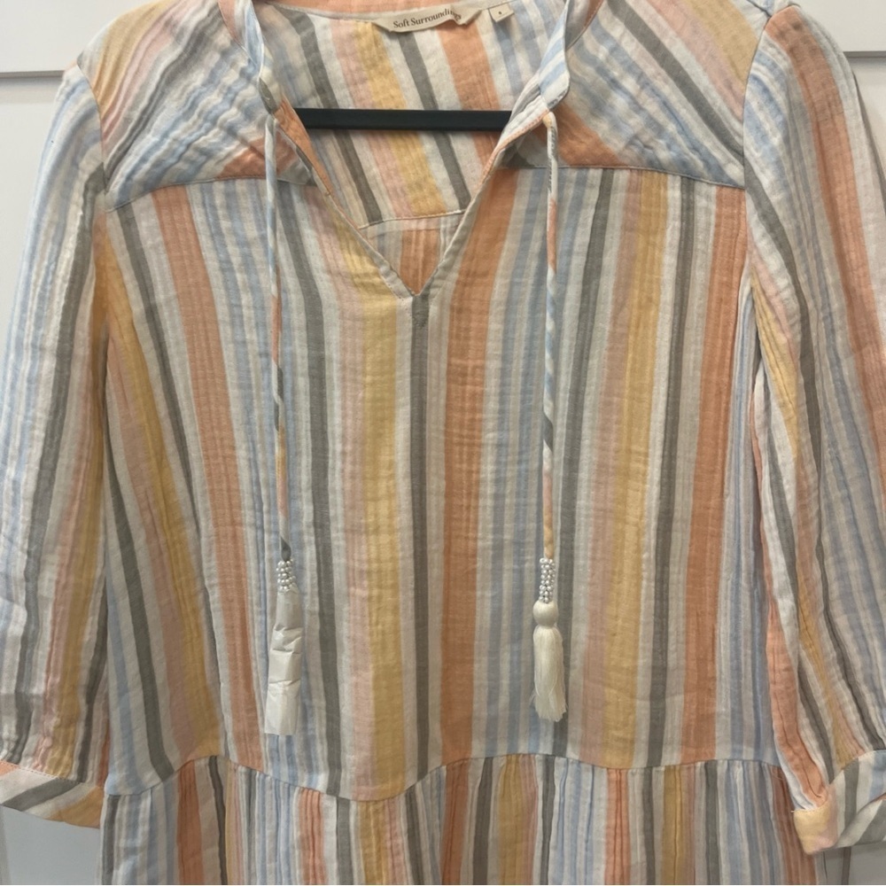 Soft Surroundings Striped Dress - Picture 2 of 7